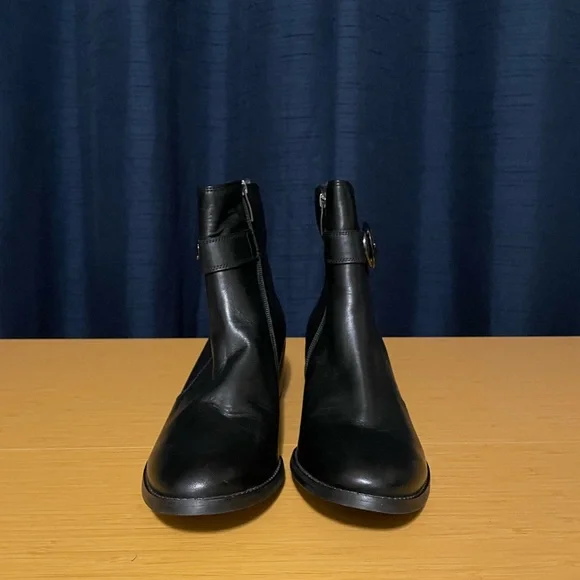 Paul Green Vanessa Black Leather Boot